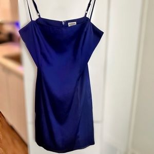 Aritzia Sunday Best Indigo Dress